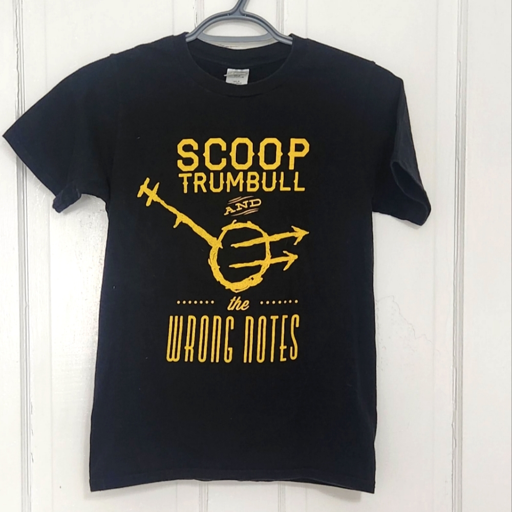 Band Shirt - Scoop Trumbull & The Wrong Notes - X-SMALL